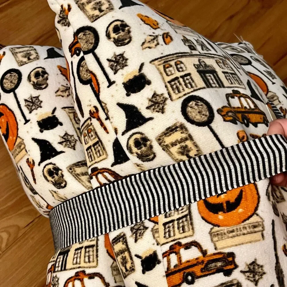 Magaschoni Halloween Viral Halloweentown Pumpkin Decorative Pillows Set of 2